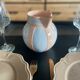 Carafe digoin and vintage sarreguemines