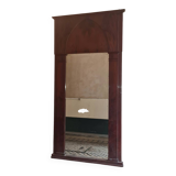 Large Empire period mahogany mirror or trumeau