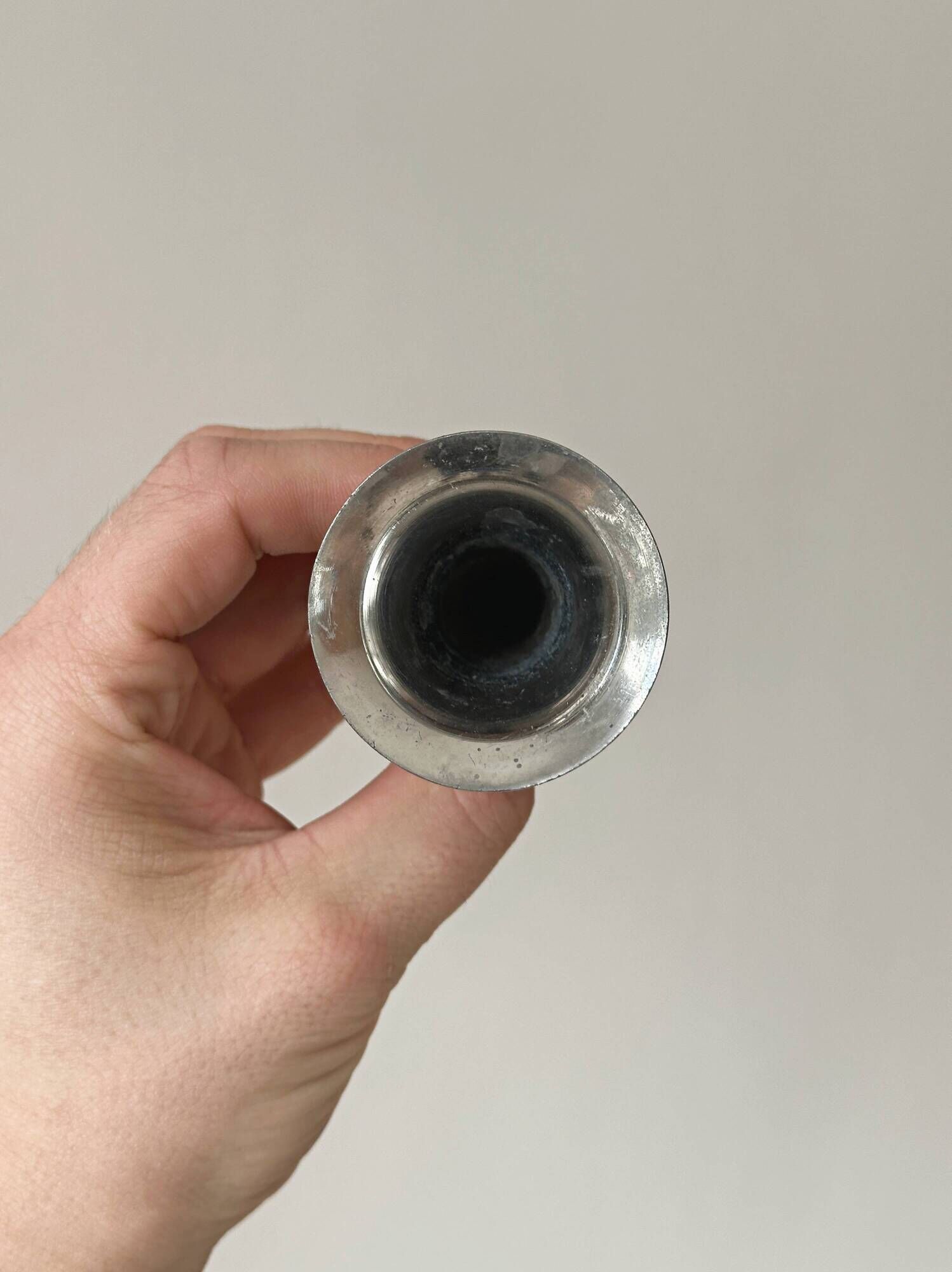 Mini metal soliflore vase