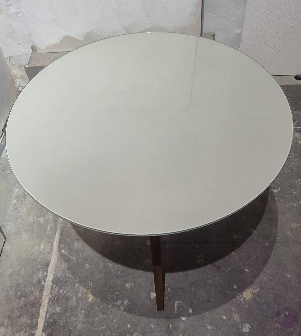 Vintage round table, Italy, circa 1970.