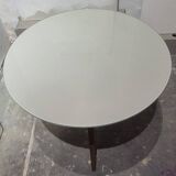 Vintage round table, Italy, circa 1970.