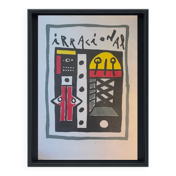 Screen print by Ignasi Sumoy