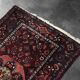 Vintage handwoven Hamadan oriental rug, Middle East, 1960s.