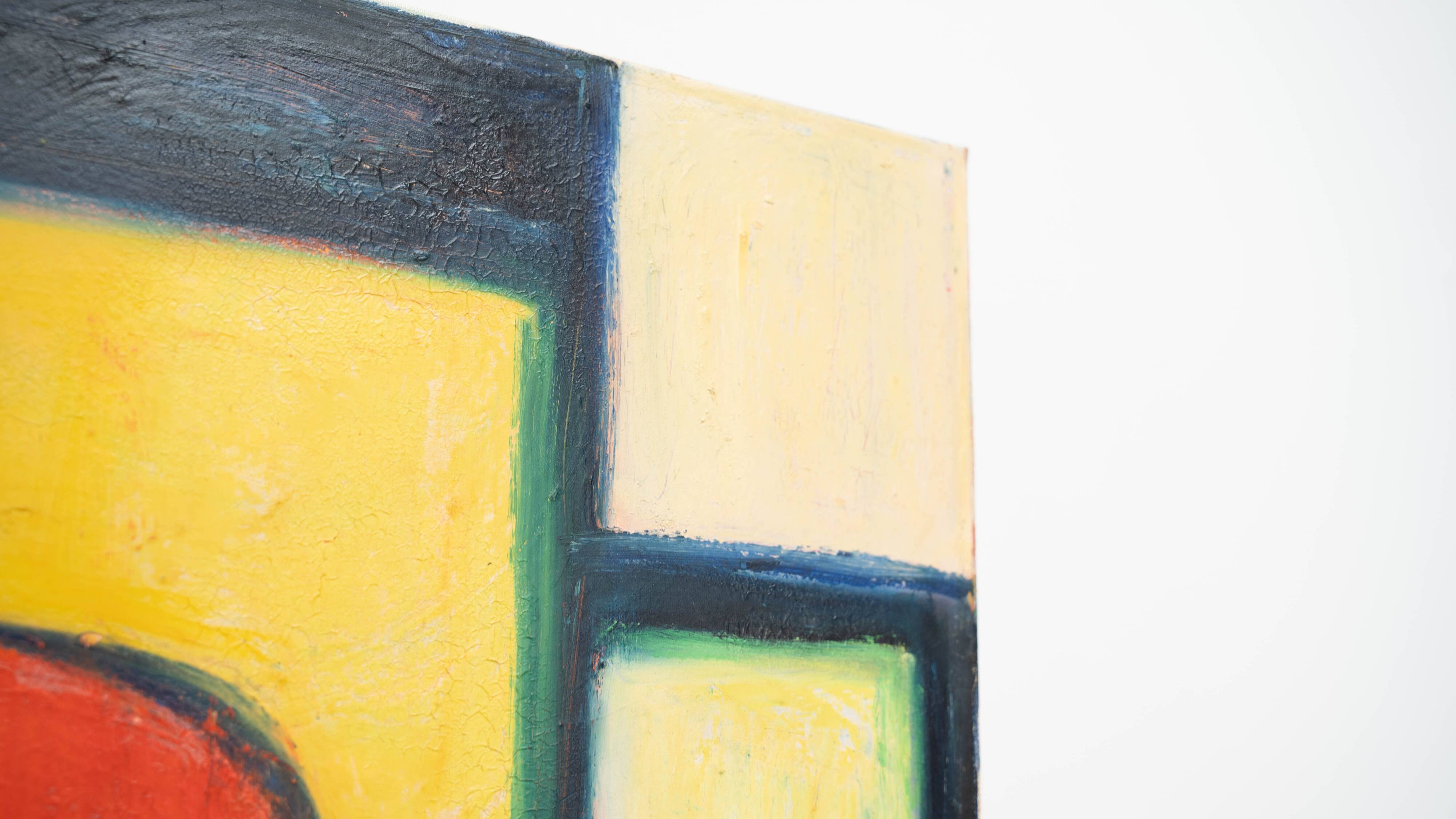 Large abstract dutch painting