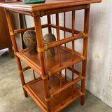 Rattan shelf