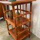 Rattan shelf
