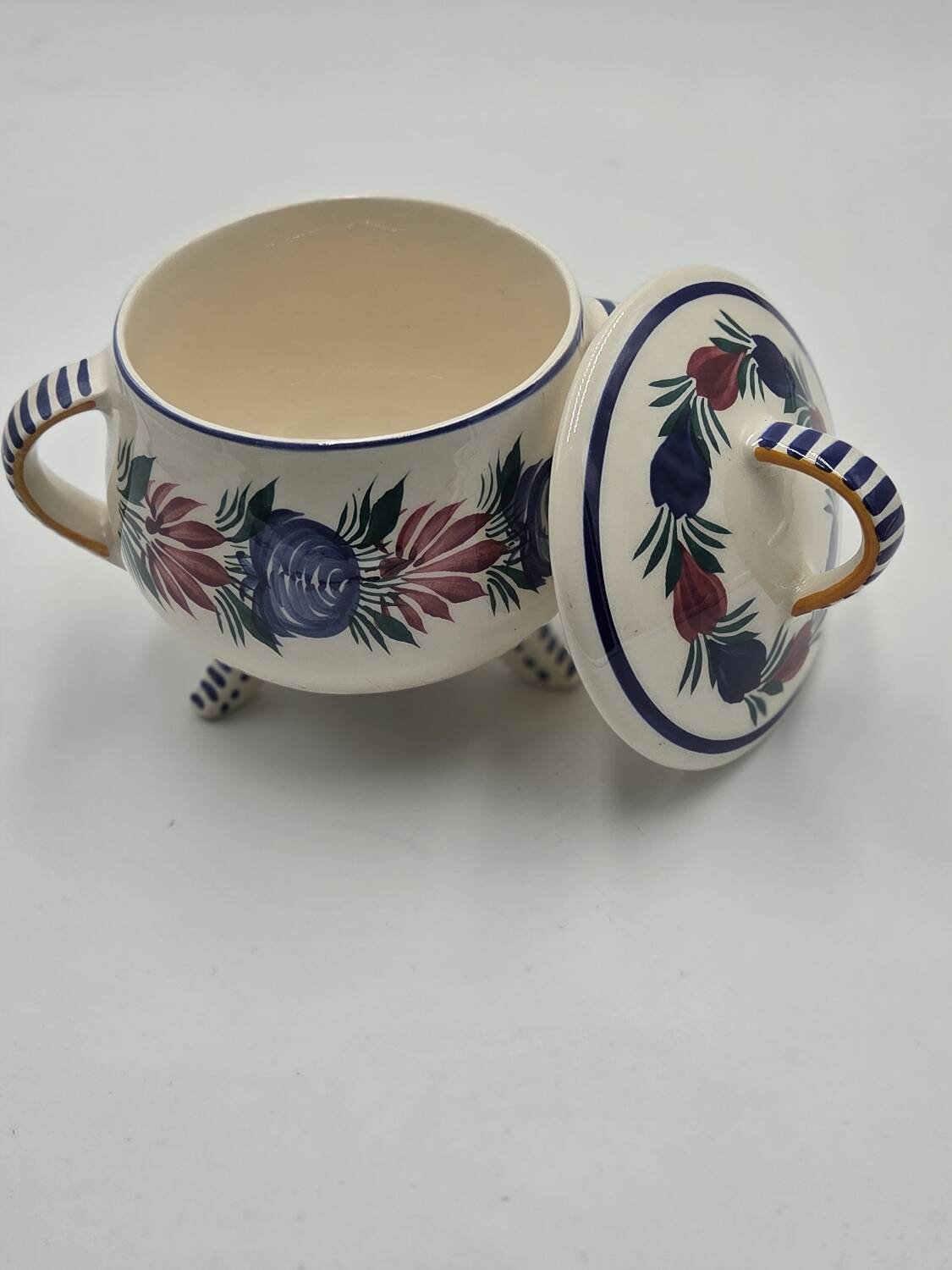 Bonbonnière/Sugar bowl HB Quimper