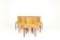 Vintage dining chairs art deco geometric jacquard set of 6