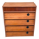 Armoire de rangement à chaussures, commode scandinave en bois, 1970