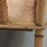 Vintage bamboo and rattan bar service