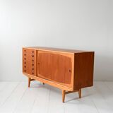 1950s/60s teak and oak Scandinavian sideboard