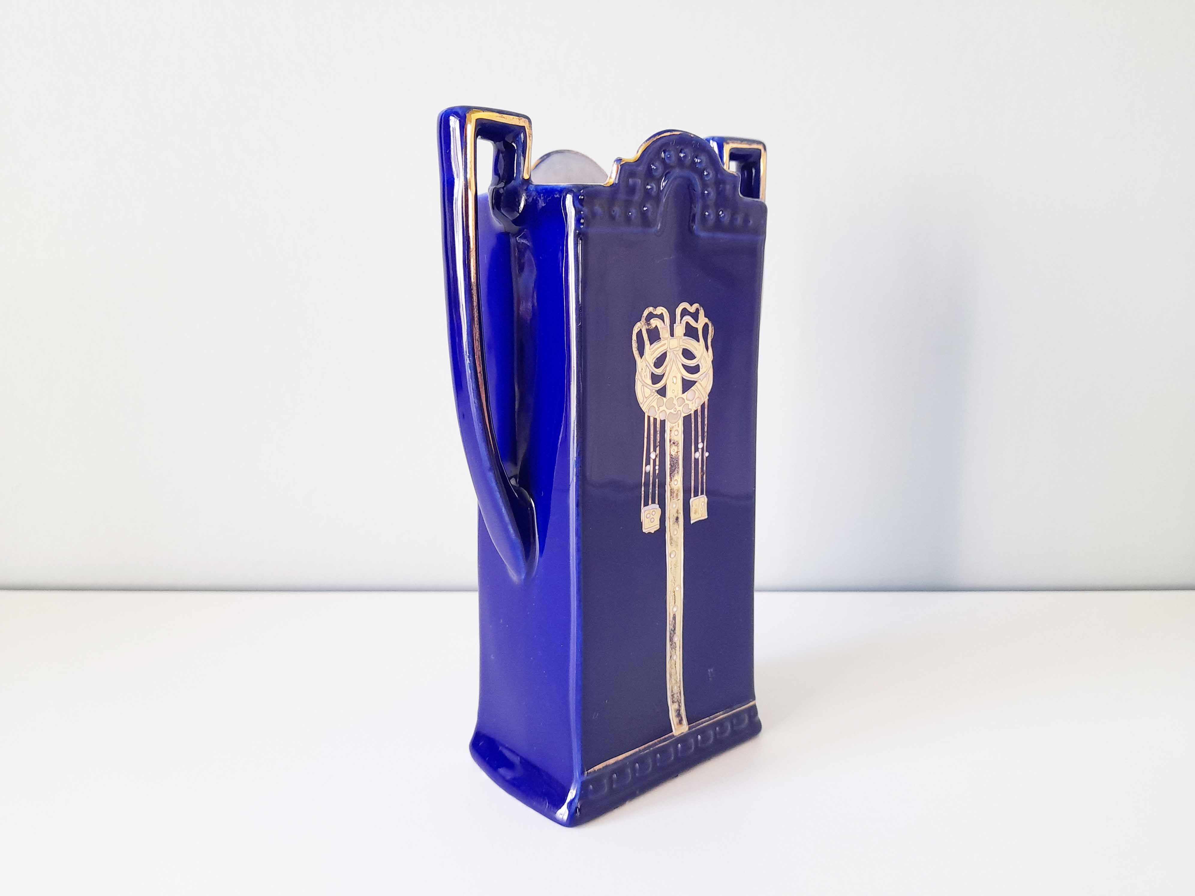 Art Deco porcelain vase
