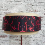 Floor lamp with round shade