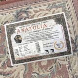 Tapis persan rose pale
