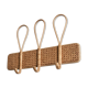 Vintage canning rattan coat rack