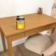 Vintage desk, in solid oak