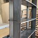 Black tole floor cabinet industrial style circa 1930