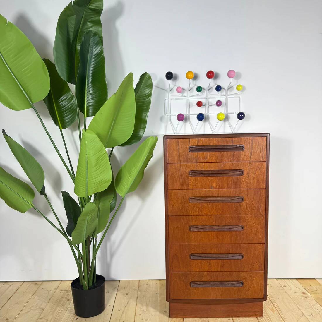 G-Plan teak chest of drawers – Mid-century elegance of British design