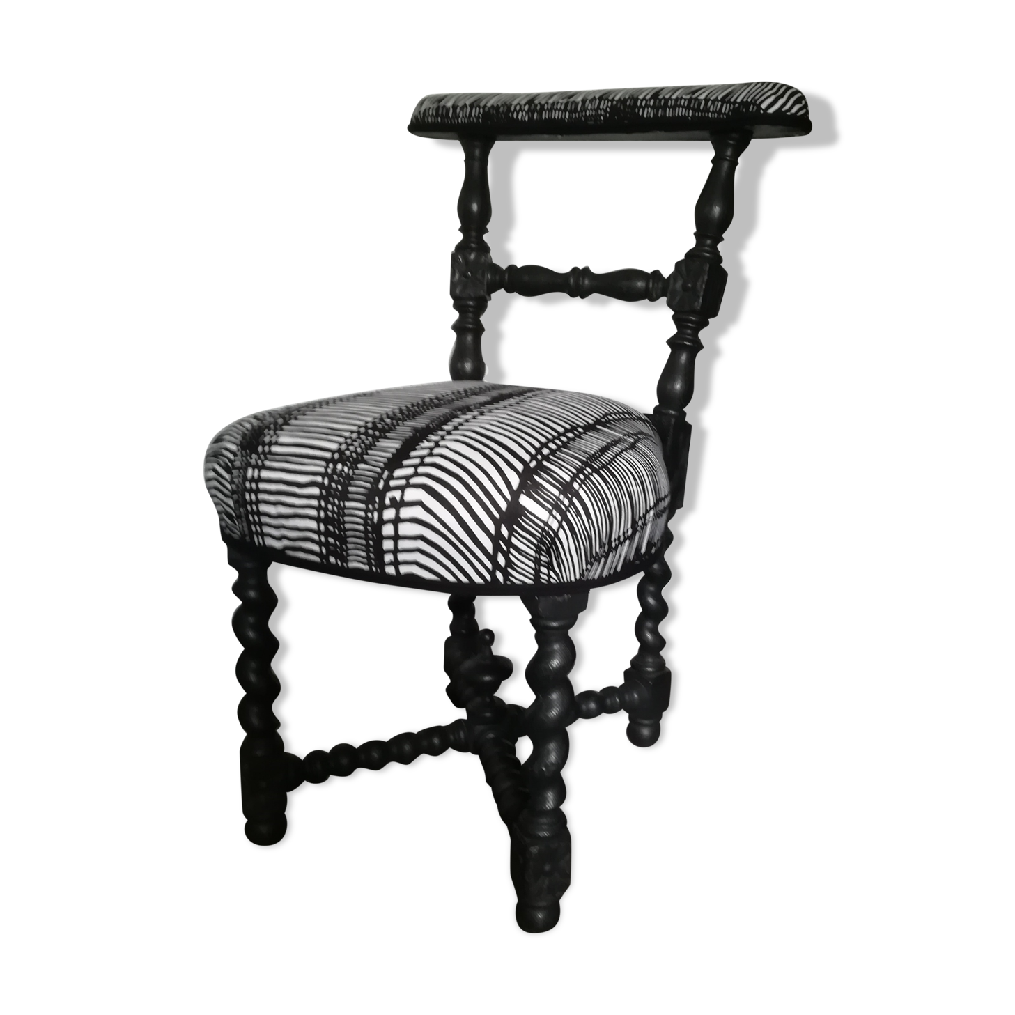 Chaise ancienne de fumeur