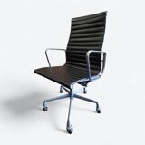 Black Pair (2) Herman Miller Original Eames EA337 High Back Office Chair Ca