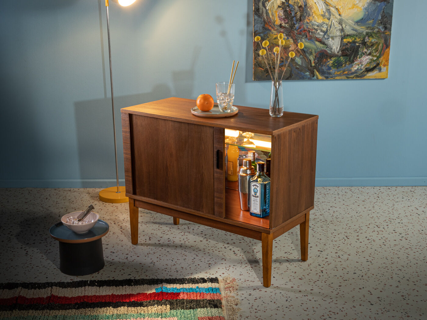 1960s bar cabinet