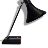 Italian vintage black desk lamp