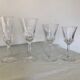 Service de 49 verres Val St Lambert en cristal taillé
