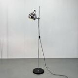 Lampadaire moderne réglable en chrome du milieu du siècle, Allemagne