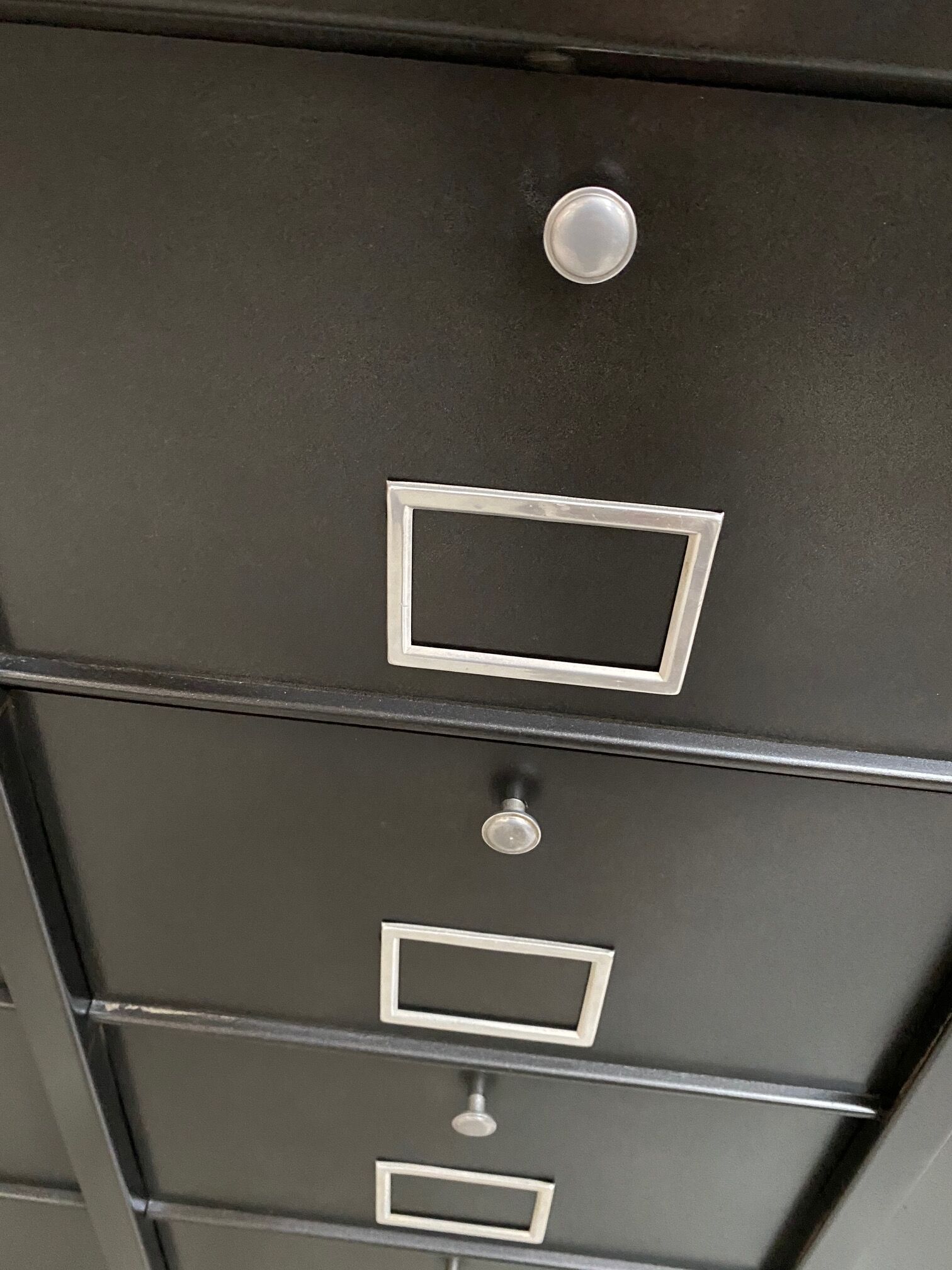 Old metal valve cabinet