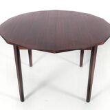 Table de repas en palissandre de Rio 4/8 pers.