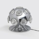 Oscar Torlasco for Stilkronen Italian Rare Big Table Lamp, 1970s