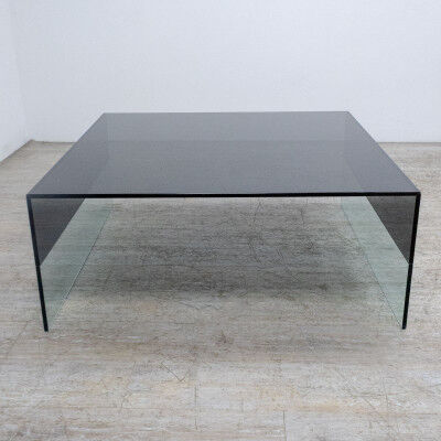 Haworth Smoke L100 Coffee Table in Black Glass