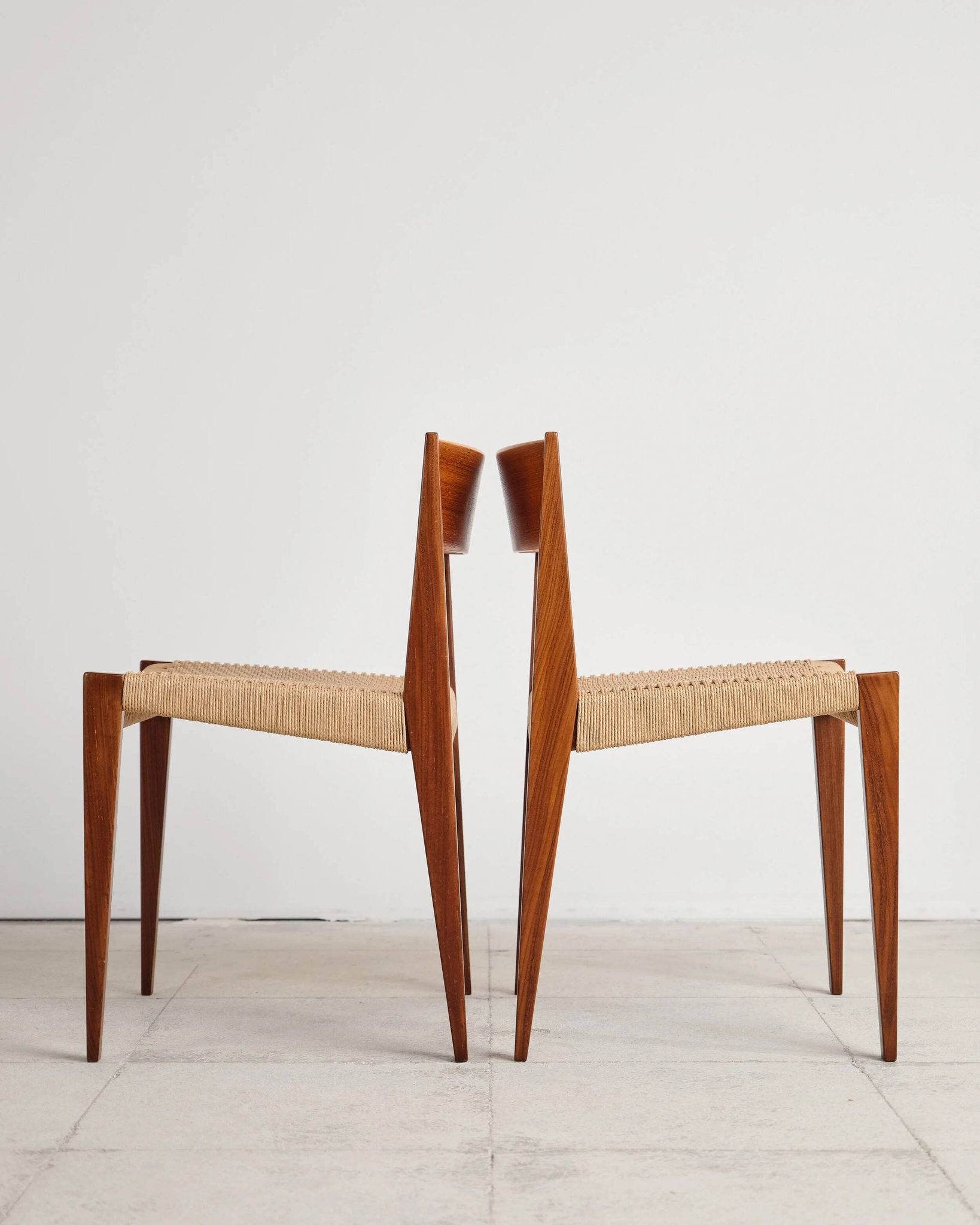 Set of 12 Pia chairs by Poul Cadovius, Denmark, 1950s