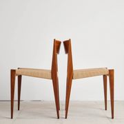 Set of 12 Pia chairs by Poul Cadovius, Denmark, 1950s