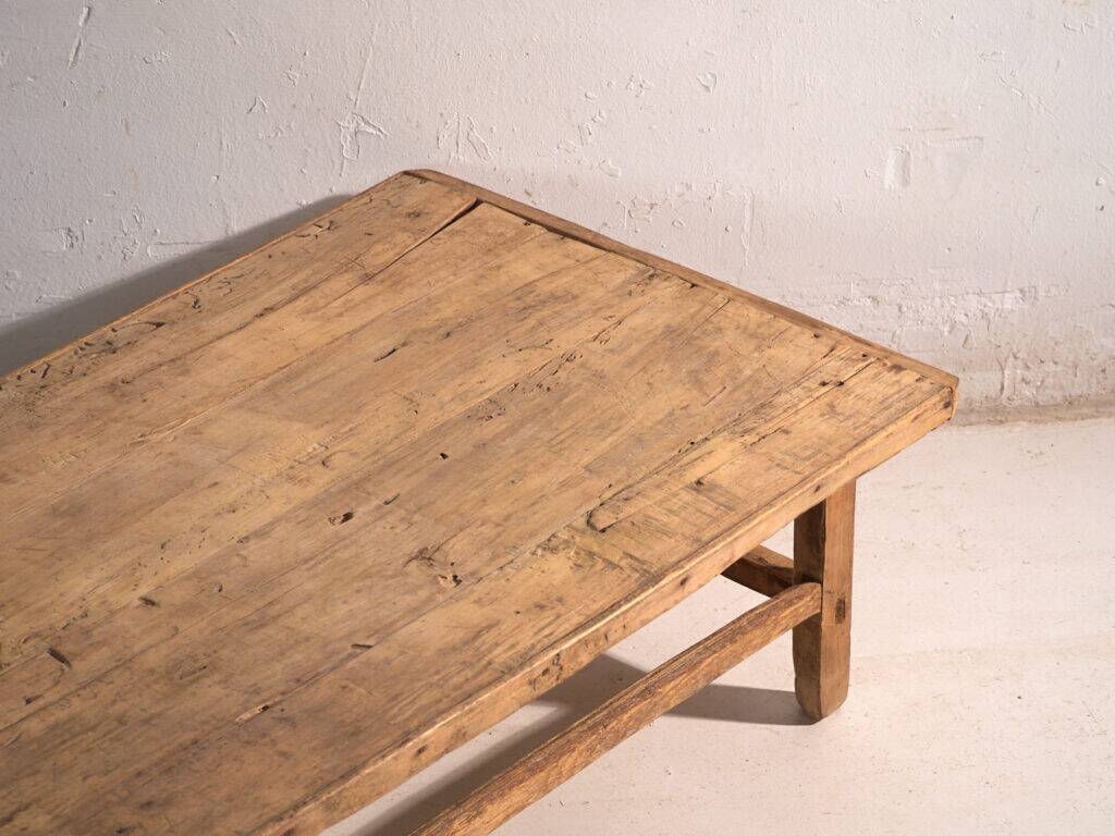 Antique pine coffee table – China, circa 1890