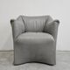 Postmodern leather armchairs Tentazione by Mario Bellini for Cassina.