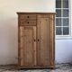 English pine wardrobe, vintage wardrobe