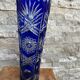 Bohemian crystal vase