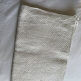 Ecru hemp tablecloth