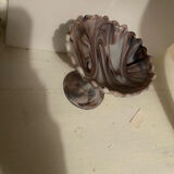 Old marbled opaline cup