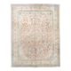 Large Pastel Pink Persian Floral Carpet, 294x382Cm