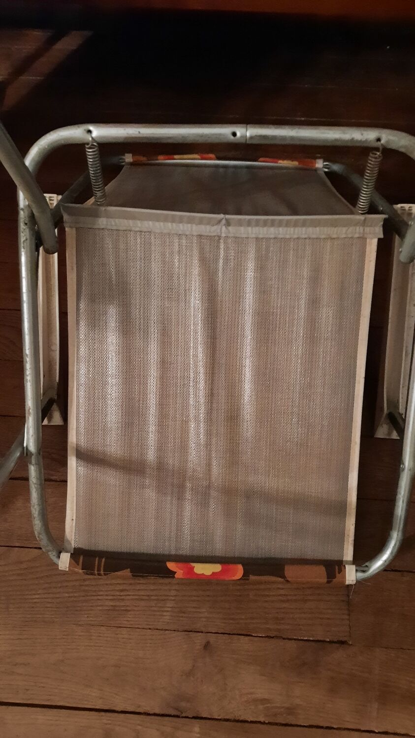 Set of 2 folding armchairs vintage camping