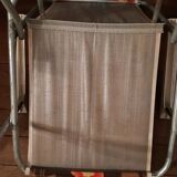 Set of 2 folding armchairs vintage camping