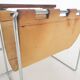 Mid-century rosewood and leather mimiset by Brabantia, The Netherlands 1950