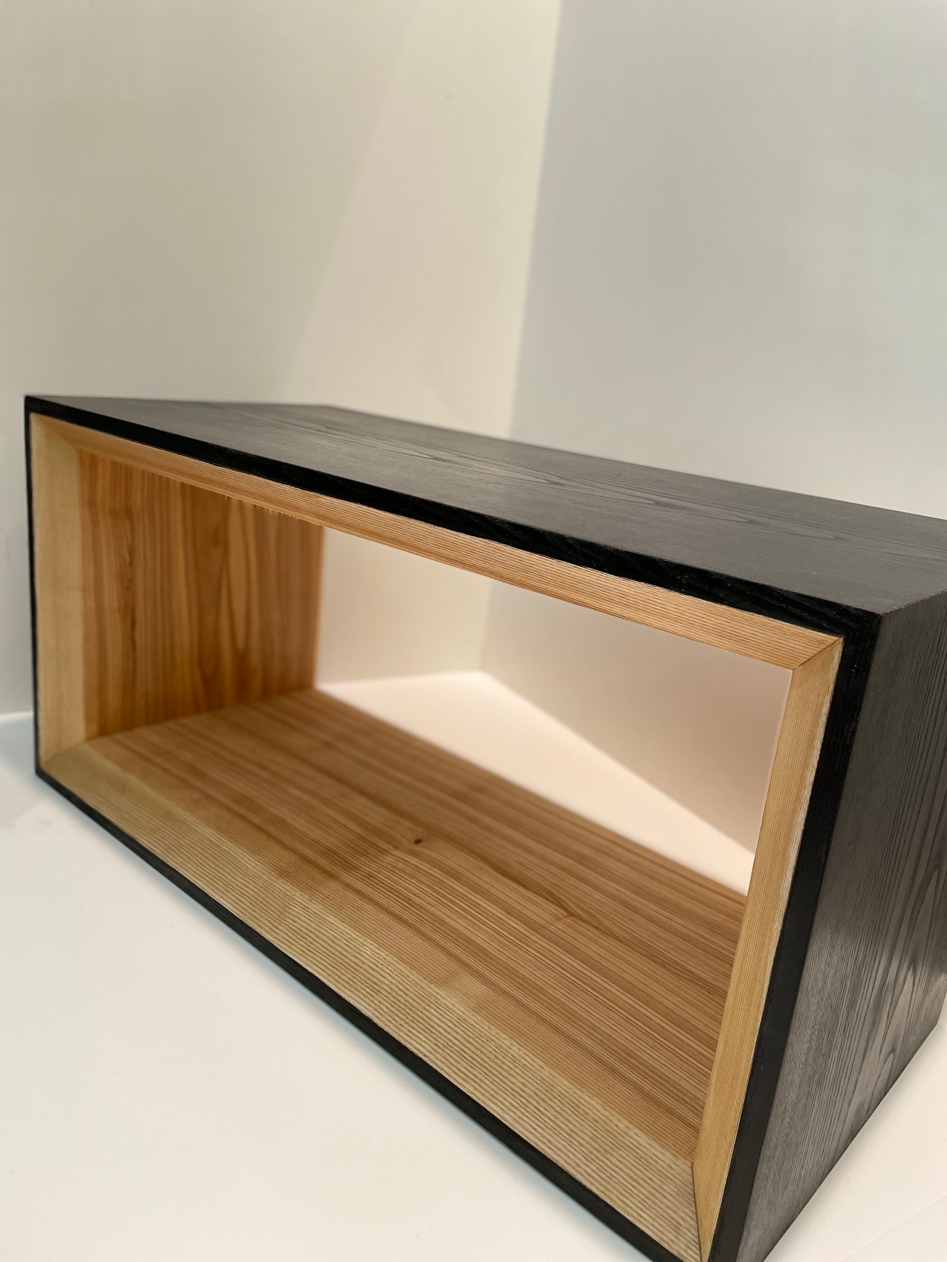 Two-tone ash coffee table