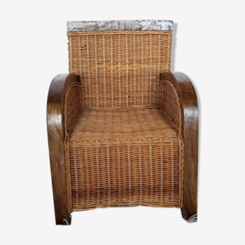 Vintage rattan chair