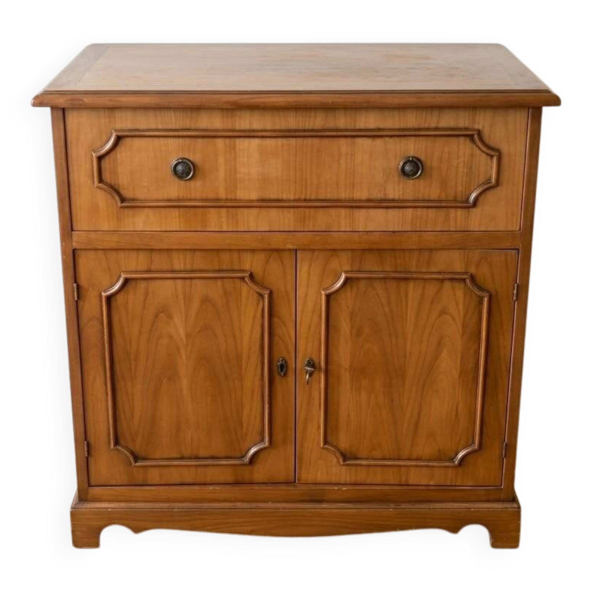 Light wood sideboard – 2 doors and 1 drawer
