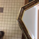 Modern wooden mirror
