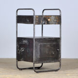 Iron Hospital Bedside Cabinet, 1920's
