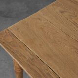 Table d'appoint en hêtre provençal rustique, France, vers 1850